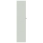 vidaXL Armario archivador de acero gris claro 90x40x180 cm