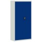 vidaXL Armario archivador de acero gris claro y azul 90x40x180 cm