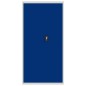 vidaXL Armario archivador de acero gris claro y azul 90x40x180 cm