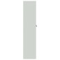 vidaXL Armario archivador de acero gris claro y azul 90x40x180 cm