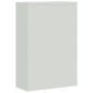 vidaXL Mueble de oficina de metal gris y azul 90x40x140 cm vidaXL Mueble de oficina de metal gris y azul 90x40x140 cm