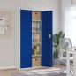 vidaXL Armario archivador de acero gris claro y azul 90x40x200 cm vidaXL Armario archivador de acero gris claro y azul 90x40x200 cm