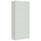 vidaXL Armario archivador de acero gris claro y azul 90x40x200 cm vidaXL Armario archivador de acero gris claro y azul 90x40x200 cm