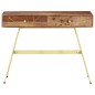 vidaXL Escritorio con cajones madera maciza de sheesham 100x55x75 cm vidaXL Escritorio con cajones madera maciza de sheesham 100x55x75 cm