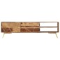 vidaXL Mueble para TV madera maciza de sheesham 140x30x40 cm