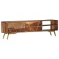 vidaXL Mueble para TV madera maciza de sheesham 140x30x40 cm