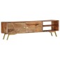 vidaXL Mueble para TV madera maciza de sheesham 140x30x40 cm
