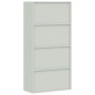 vidaXL Armario archivador de acero gris claro 90x40x220 cm vidaXL Armario archivador de acero gris claro 90x40x220 cm