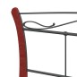 vidaXL Estructura de cama de metal negra 140x200 cm vidaXL Estructura de cama de metal negra 140x200 cm