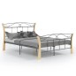vidaXL Estructura de cama de metal negra 120x200 cm vidaXL Estructura de cama de metal negra 120x200 cm