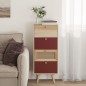 vidaXL Aparador alto con cajones madera contrachapada 40x30x95 cm vidaXL Aparador alto con cajones madera contrachapada 40x30x95 cm