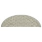 vidaXL Alfombrilla autoadhesiva escalera sisal 15 uds gris 56x17x3 cm vidaXL Alfombrilla autoadhesiva escalera sisal 15 uds gris 56x17x3 cm