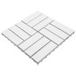 vidaXL Baldosas de terraza 10 uds madera maciza acacia blanco 30x30 cm vidaXL Baldosas de terraza 10 uds madera maciza acacia blanco 30x30 cm