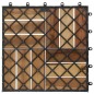 vidaXL Baldosas de terraza 10 uds madera maciza acacia blanco 30x30 cm vidaXL Baldosas de terraza 10 uds madera maciza acacia blanco 30x30 cm