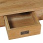 vidaXL Mesa de centro madera de teca maciza 100x60x35 cm