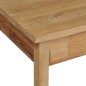 vidaXL Mesa de centro madera de teca maciza 100x60x35 cm