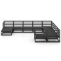 vidaXL Juego de muebles de jardín 10 piezas madera maciza de pino vidaXL Juego de muebles de jardín 10 piezas madera maciza de pino