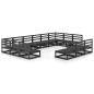 vidaXL Juego de muebles de jardín 13 piezas madera maciza de pino vidaXL Juego de muebles de jardín 13 piezas madera maciza de pino
