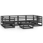vidaXL Juego de muebles de jardín 7 piezas madera maciza de pino vidaXL Juego de muebles de jardín 7 piezas madera maciza de pino