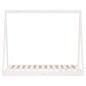 vidaXL Estructura de cama para niños madera de pino blanco 70x140 cm vidaXL Estructura de cama para niños madera de pino blanco 70x140 cm