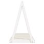 vidaXL Estructura de cama para niños madera de pino blanco 70x140 cm vidaXL Estructura de cama para niños madera de pino blanco 70x140 cm
