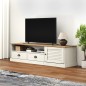 vidaXL Mueble para TV VIGO madera maciza de pino blanco 156x40x40 cm vidaXL Mueble para TV VIGO madera maciza de pino blanco 156x40x40 cm