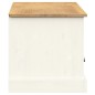 vidaXL Mueble para TV VIGO madera maciza de pino blanco 156x40x40 cm vidaXL Mueble para TV VIGO madera maciza de pino blanco 156x40x40 cm