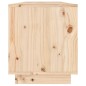 vidaXL Mueble de TV de madera maciza de pino 110,5x34x40 cm