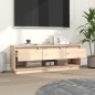 vidaXL Mueble de TV de madera maciza de pino 110,5x34x40 cm