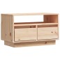 vidaXL Mueble de TV de madera maciza de pino 60x35x37 cm vidaXL Mueble de TV de madera maciza de pino 60x35x37 cm