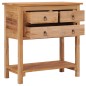 vidaXL Aparador de madera maciza de teca 78x35x80 cm vidaXL Aparador de madera maciza de teca 78x35x80 cm