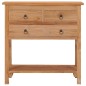 vidaXL Aparador de madera maciza de teca 78x35x80 cm vidaXL Aparador de madera maciza de teca 78x35x80 cm