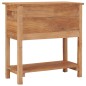 vidaXL Aparador de madera maciza de teca 78x35x80 cm vidaXL Aparador de madera maciza de teca 78x35x80 cm