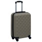 vidaXL Juego de maletas rígidas con ruedas 2 piezas ABS gris antracita vidaXL Juego de maletas rígidas con ruedas 2 piezas ABS gris antracita