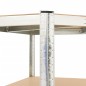 vidaXL Estantería resistente 5 niveles acero y madera contrachapada vidaXL Estantería resistente 5 niveles acero y madera contrachapada