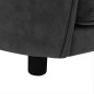 vidaXL Sofá para perros felpa gris oscuro 69x49x40 cm vidaXL Sofá para perros felpa gris oscuro 69x49x40 cm