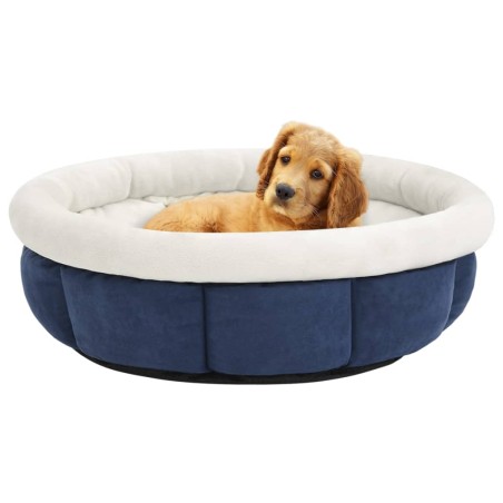 vidaXL Cama para perros azul 70x70x26 cm