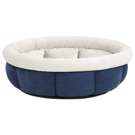 vidaXL Cama para perros azul 70x70x26 cm