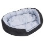 vidaXL Cojín para perro reversible y lavable gris y negro 110x80x23 cm vidaXL Cojín para perro reversible y lavable gris y negro 110x80x23 cm