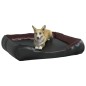 vidaXL Cama para perros de cuero sintético negro y marrón 105x80x25 cm vidaXL Cama para perros de cuero sintético negro y marrón 105x80x25 cm