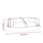 vidaXL Cama para perros de espuma cuero sintético gris 88x65 cm