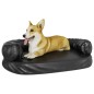 vidaXL Cama para perros de espuma cuero sintético negro 88x65 cm vidaXL Cama para perros de espuma cuero sintético negro 88x65 cm