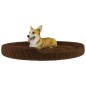 vidaXL Cama para perros de felpa marrón 110x90x23 cm vidaXL Cama para perros de felpa marrón 110x90x23 cm