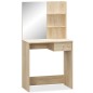 vidaXL Tocador de madera de ingeniería roble 75x40x141 cm vidaXL Tocador de madera de ingeniería roble 75x40x141 cm