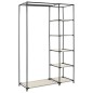 vidaXL Armarios plegables 2 unidades de tela color crema 110x45x175 cm vidaXL Armarios plegables 2 unidades de tela color crema 110x45x175 cm