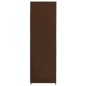 vidaXL Armario de tela marrón 87x49x159 cm vidaXL Armario de tela marrón 87x49x159 cm