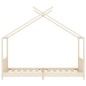 vidaXL Estructura de cama infantil de madera maciza de pino 90x200 cm vidaXL Estructura de cama infantil de madera maciza de pino 90x200 cm