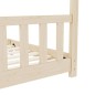 vidaXL Estructura de cama infantil de madera maciza de pino 90x200 cm vidaXL Estructura de cama infantil de madera maciza de pino 90x200 cm