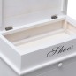 vidaXL Mueble zapatero de madera de Paulownia blanco 50x28x58 cm vidaXL Mueble zapatero de madera de Paulownia blanco 50x28x58 cm