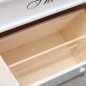 vidaXL Mueble zapatero de madera de Paulownia blanco 50x28x58 cm vidaXL Mueble zapatero de madera de Paulownia blanco 50x28x58 cm